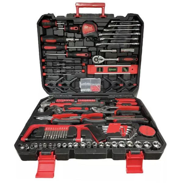 Набор инструментов для авто 157 предметов в кейсе ∙ Универсальный комплект 157 предметов для ремонта и обслуживания