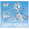 Трек мини пингвин Happy Penguin с музыкой для детей ∙ Интерактивная горка Happy Penguin с поющими пингвинами
