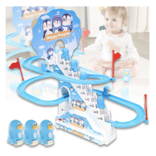 Трек мини пингвин Happy Penguin с музыкой для детей ∙ Интерактивная горка Happy Penguin с поющими пингвинами