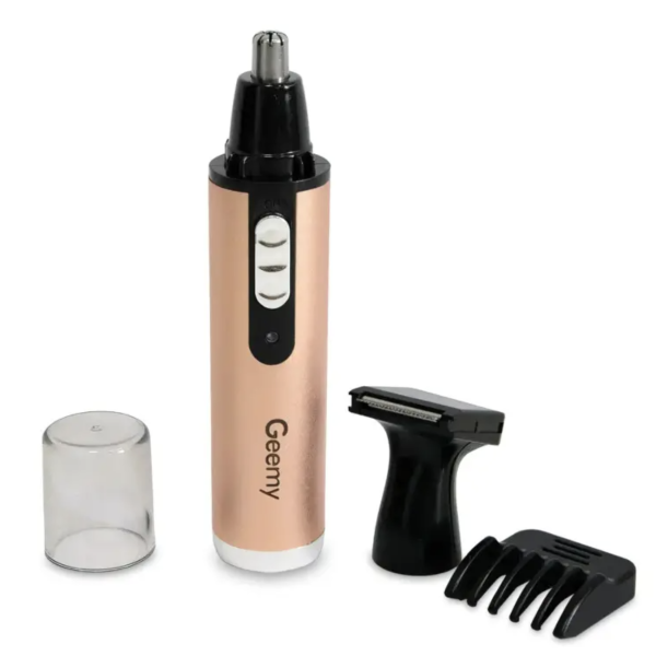 Триммер GEMEI GM-3112 2в1 для носа ушей и окантовки ∙ Аккумуляторный триммер GEMEI GM-3112 для гладкого бритья