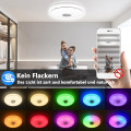 Светодиодный светильник RGB Lamp 38 см ∙ RGB-люстра с Bluetooth-колонкой 60W