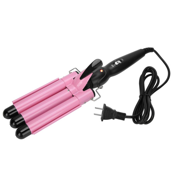 Тройная плойка Gemei GM-1956 ∙ Керамическая плойка GM-1956 для создания локонов