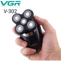 Водонепроницаемая электробритва VGR V-302 ∙ Беспроводная бритва VGR V-302 с комплектом насадок