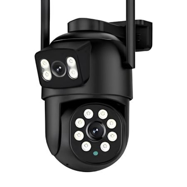 Камера видеонаблюдения с 2 линзами Wi-Fi Smart 360 ∙ Умная беспроводная Wi-Fi камера видеонаблюдения Smart 360