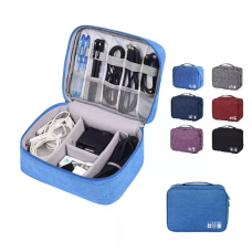 Дорожный органайзер для проводов, кабелей и зарядных устройств ∙ Органайзер для электроники и аксессуаров