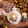 Декоративный рождественский светильник на батарейках · Праздничный уютный ночник для дома