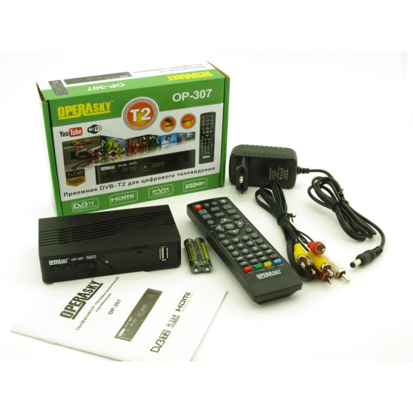 Цифровой тюнер Т2 Operasky OP-307 PR4