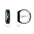 Фитнес браслет трекер с пульсометром M3 Fit Smart Bracelet Черный CG06 PR М3