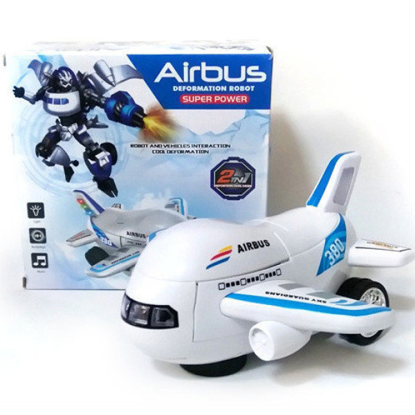 Робот самолёт Airbus Deformation, робот-трансформер CG01 PR3