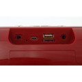 Xtreme Golon Atlanfa RX-1888bt 20W, bluetooth колонка с FM и MP3, красная PR5