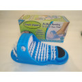 Массажный тапочек Easy Feet ∙ Щётка - массажер для ног с пемзой, на присосках