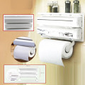 Кухонный подвесной диспенсер Kitchen Roll Triple Paper Dispenser Держатель для пленки, фольги и полотенец