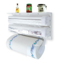Кухонный подвесной диспенсер Kitchen Roll Triple Paper Dispenser Держатель для пленки, фольги и полотенец