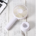Портативный ручной вентилятор, настольный складной мини вентилятор от USB на аккумуляторе Fan