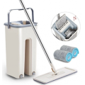 Швабра микрофибра с отжимом + ведро Scratch Cleaning Mop ∙ Швабра лентяйка cleaner 360
