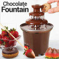 Шоколадный фонтан Фондю Mini Chocolate Fondue Fountain Домашняя мини - фондюшница