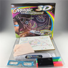 Magic Drawing Board 3D Магическая детская 3д доска - планшет для рисования Magic Drawing Board 3D Магическая детская 3д доска - планшет для рисования