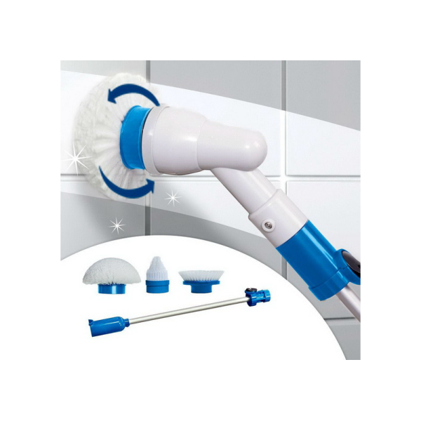 Электрическая щетка Spin Scrubber с насадками для уборки и чистки всех поверхностей