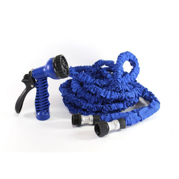 Поливочный шланг 15 метров Magic Hose ∙ Садовый шланг для полива с распылителем