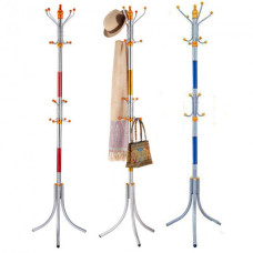 Напольная вешалка - тренога для верхней одежды ∙ Стойка в прихожую, 16 крючков