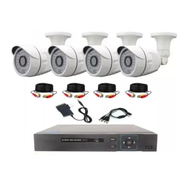 Набор камер видеонаблюдения AHD KIT 4CH / Система видео наблюдения 4 камеры