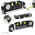 Лазерный уровень со встроенной рулеткой Laser Level Pro 3 Нивелир строительный
