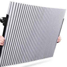 Шторка солнцезащитная раздвижная на лобовое стекло в авто 70х155см / Жалюзи автомобильные