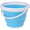 Туристическое складное ведро, 5 л Cиликоновое ведро Сollapsible Bucket