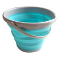 Туристическое складное ведро, 5 л Cиликоновое ведро Сollapsible Bucket