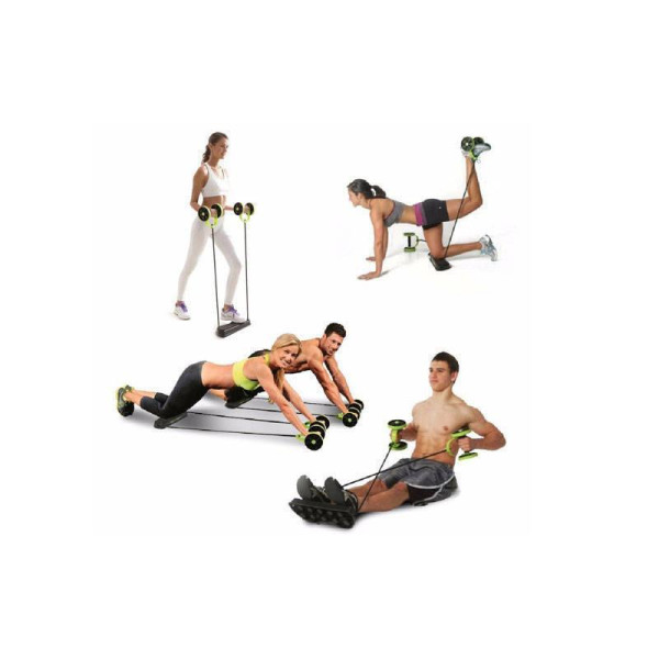 Тренажер для всего тела REVOFLEX XTREME с 6 видами нагрузки для тренировки пресса, рук, ног, ягодиц