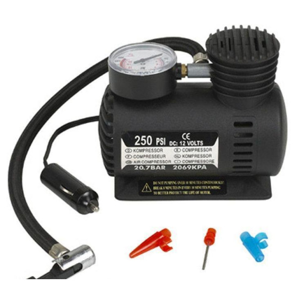Автомобильный насос - компрессор Air compressor DC-12V ∙ Портативный мини-насос в авто