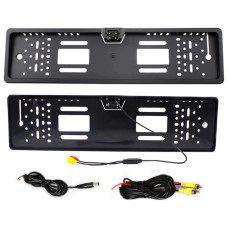 Автомобильная рамка 4LED Камера заднего вида в рамке знака с подстветкой номера Автомобильная рамка 4LED Камера заднего вида в рамке знака с подстветкой номера