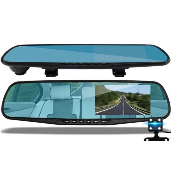 Автомобильное зеркало-видеорегистратор K40 (Android) 1/8 (LCD 10