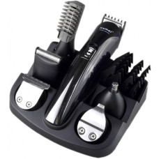 Машинка для стрижки Kemei KM-600 Унивсерсальный набор с триммером и насадками для носа, бровей, ушей