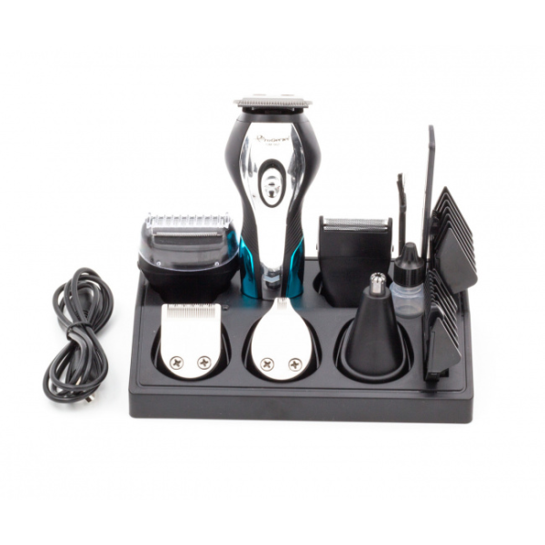 Набор для стрижки Gemei GM-562 10 в 1 Машинка - триммер с насадками