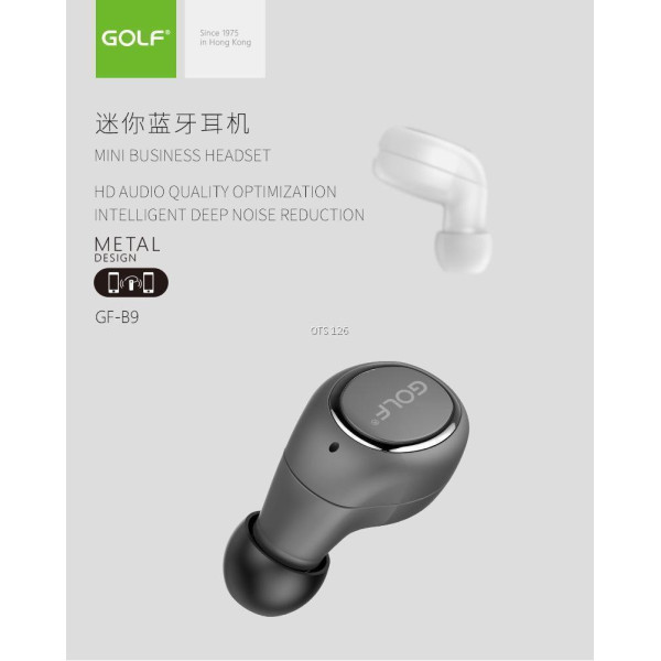 Bluetooth Гарнитура Golf GF-B9 / беспроводные bluetooth наушники Golf GF-B9 CG08 PR4