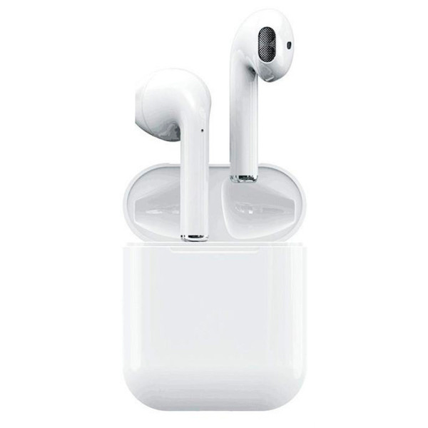 Наушники AirPods i12 BT с сенсором Bluetooth беспроводные наушники - вкладыши в зарядном кейсе