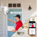 Уличная IP камера видеонаблюдения CAMERA IP 360/90 WIFI 2.0mp поворотная с удаленным доступом