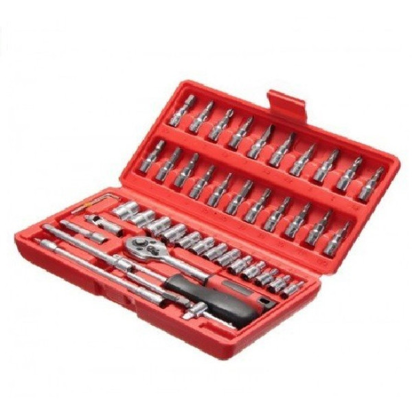 Профессиональный набор инструментов, 46 предметов | Набор автомобильных ключей