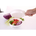 Салатница - овощерезка Salad Cutter Bowl для быстрой шинковки овощей и салатов