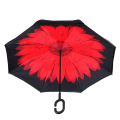 Зонтик umbrella Цветок красный PR3