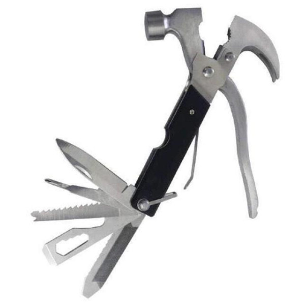 Многофункциональный инструмент - мультитул плоскогубцы / молоток / ключи / кусачки / пасатижи Multi hammer Megahertz TacTool 18 в 1