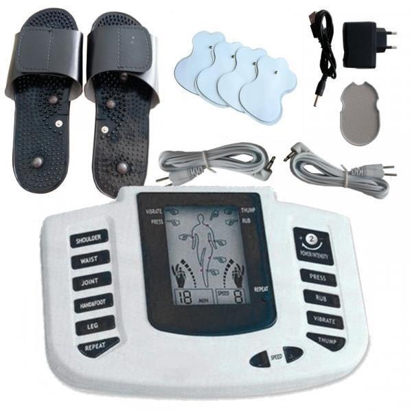 Массажер Digital Therapy Stroke Slimming JR-309 с электронным блоком управления ∙ Массажные тапочки JR-309 миостимуляция стоп и всего тела