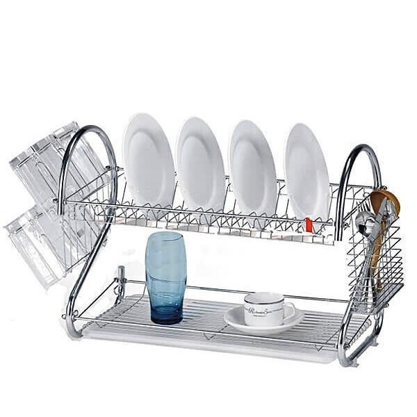 Органайзер - сушка для посуды сушилка из нержавеющией стали BN-004