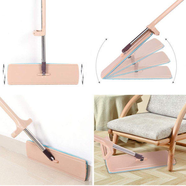 Швабра лентяйка с отжимом Spin Mop Cleaner 360 ∙ Самоотжимающая швабра микрофибра для быстрого мытья полов