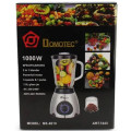 Блендер DOMOTEC MS-6610 с кофемолкой ∙ Стационарный измельчитель с LED подсветкой, 1000 Вт