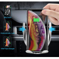 Автодержатель телефона с функцией беспроводной зарядки S5 Techno Smart Sensor Умный держатель смартфона для авто