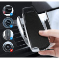 Автодержатель телефона с функцией беспроводной зарядки S5 Techno Smart Sensor Умный держатель смартфона для авто