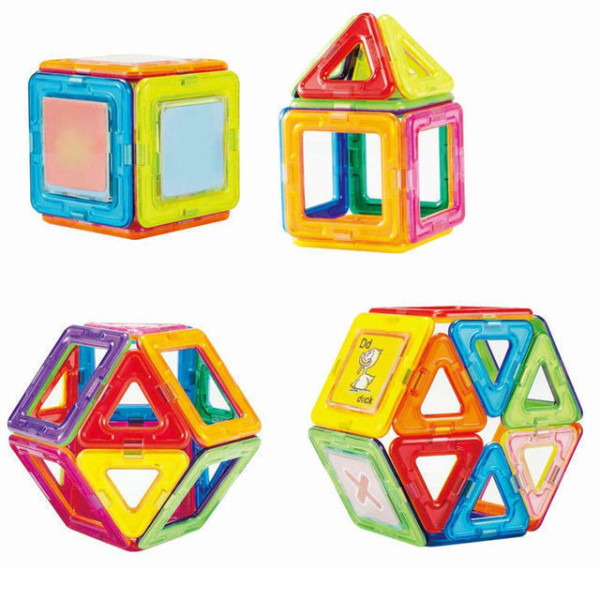 Магнитный конструктор Магникон чемодан на 72-деталей Головоломка для детей