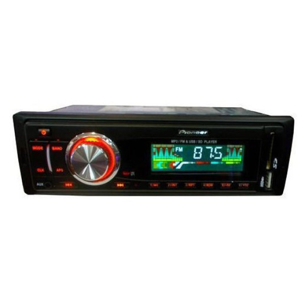 Автомагнитола Pioneer A-505 USB Мр3 (радиатор, пульт), магнитола автомобильная PR4